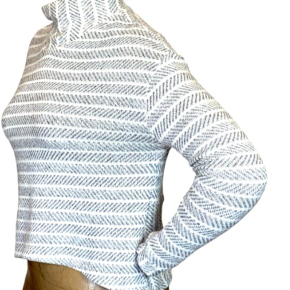 AMADI Anthropologie Mirielle Mock Neck Sweater Sz XS #281J - Picture 8 of 12